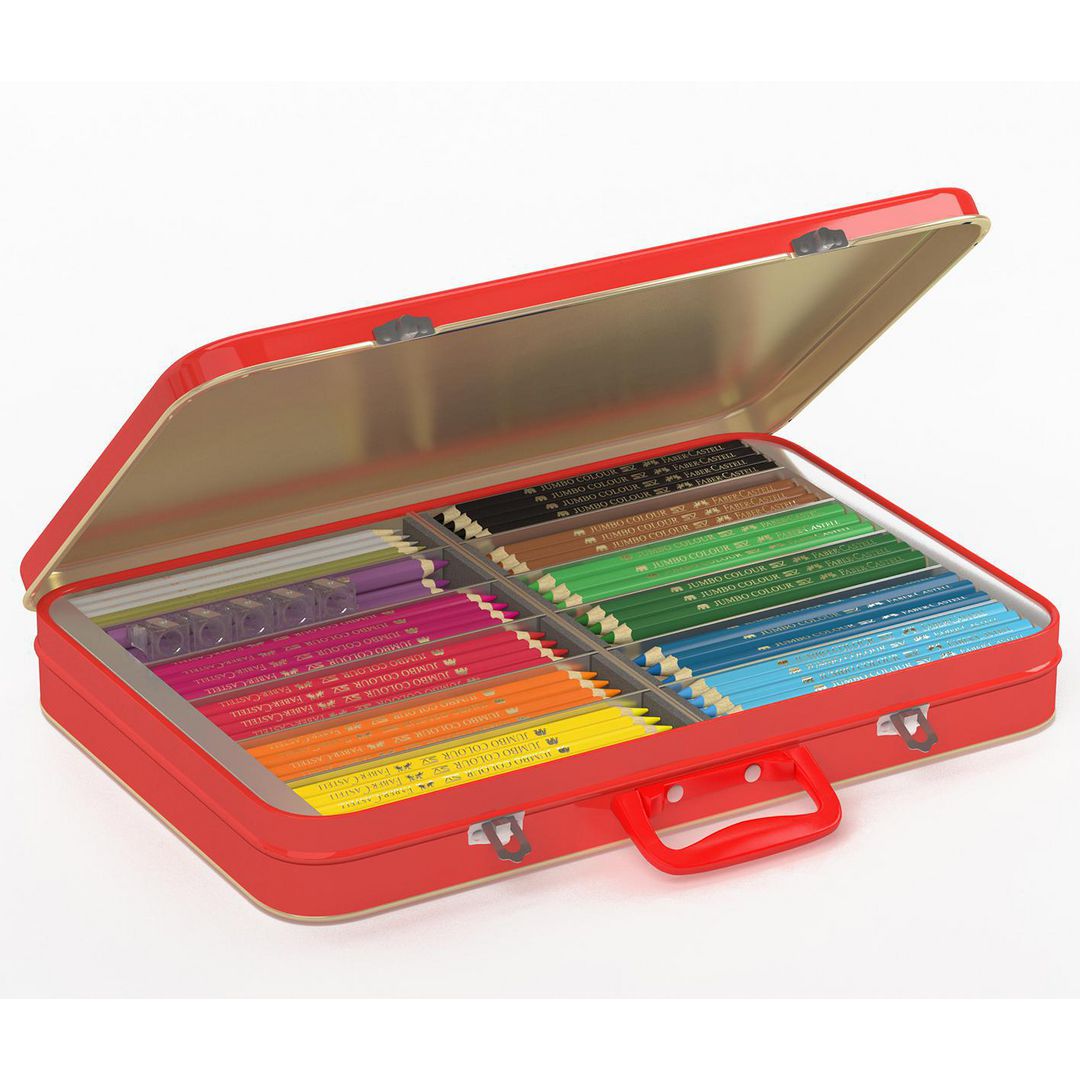 FABER-CASTELL Färgpennor Jumbo 156/fp | Skola och förskola - Pennor och tillbehör - Färgpennor - Jumbo | Kontorsexperten