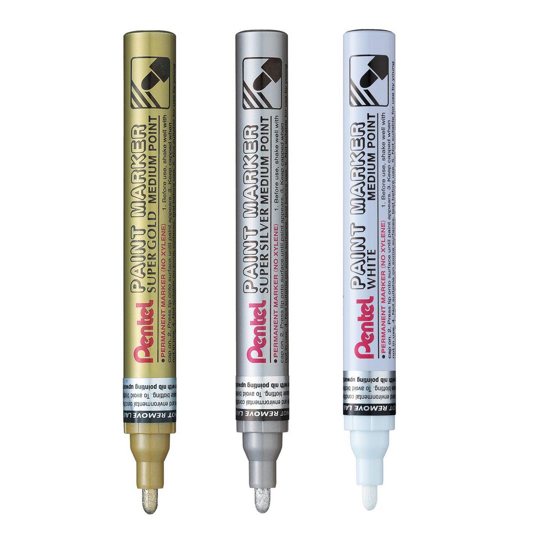 PENTEL Märkpenna Paint Marker rund guld | Kontorsmaterial - Pennor - Märkpennor - Rund spets | Kontorsexperten