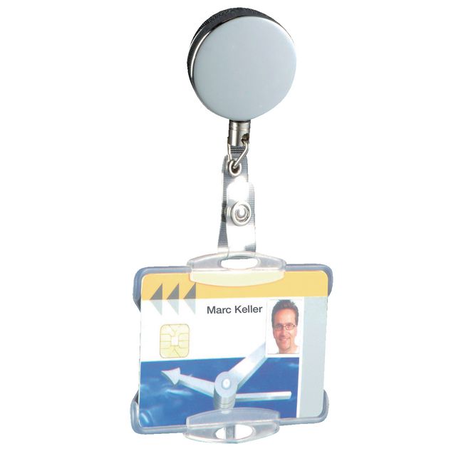 DURABLE Jojo metall med knäppfäste 10/fp | Kontorsmöbler och inredning - Namnskyltar och korthållare - Korthållare - Yoyo | Kontorsexperten