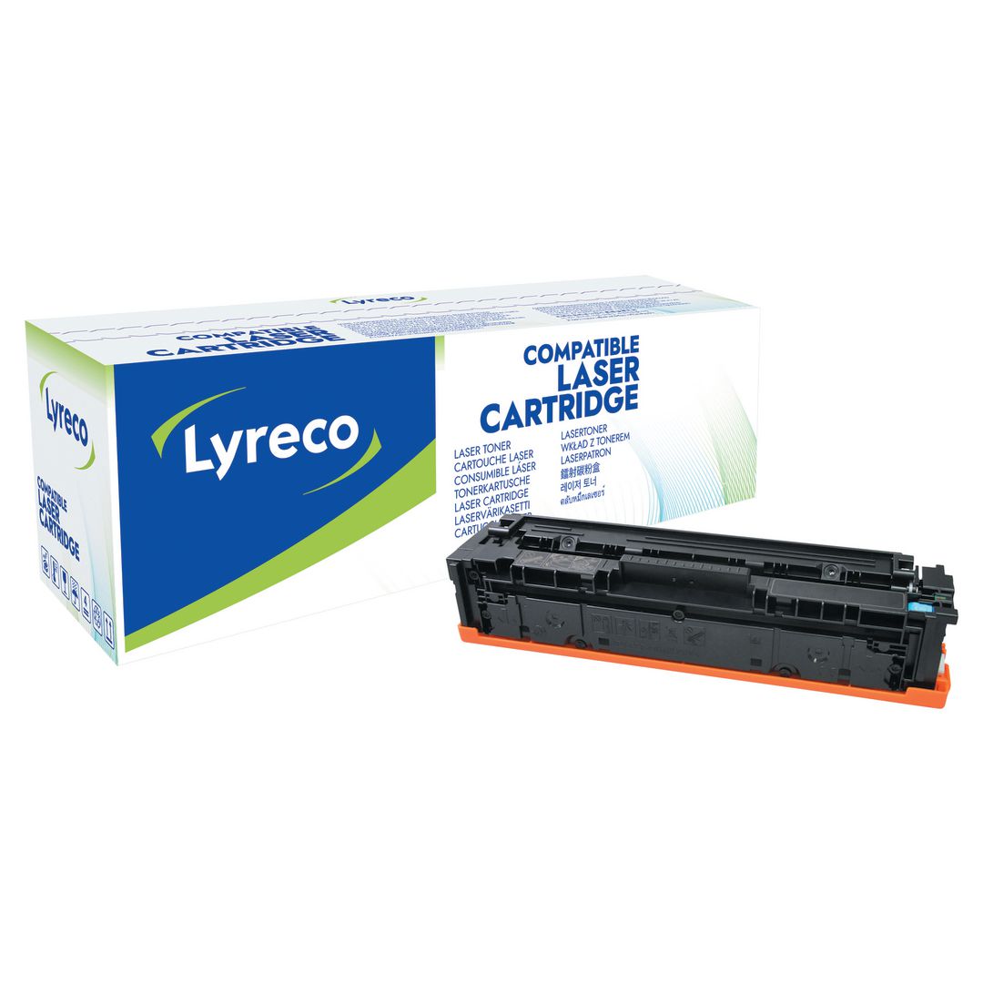 LYRECO Toner HP CF541A 1,3K cyan | Toner och bläck - Tonerkassetter - Toner Lyreco | Kontorsexperten