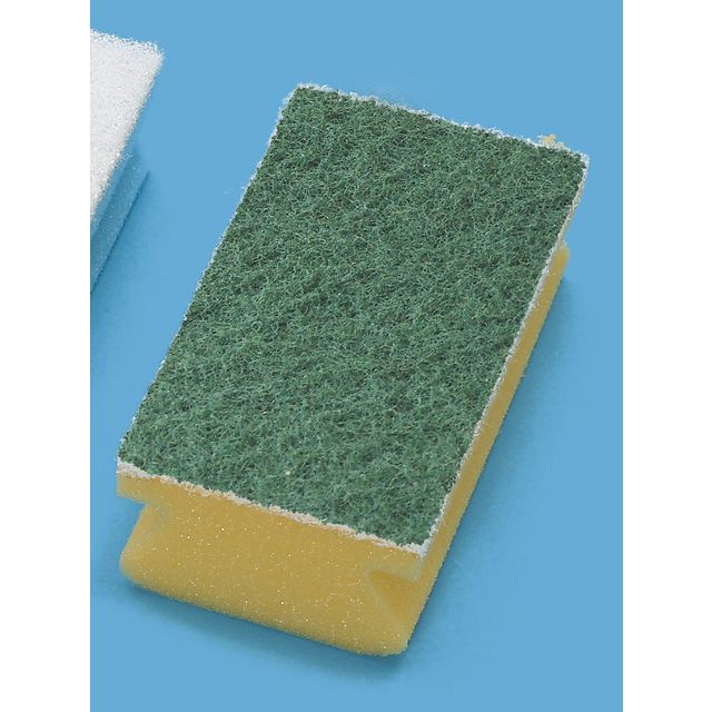 DIVERSEY Rengöringssvamp gul/grön 10/fp | Städ och hygien - Städredskap - Svampar och skurblock | Kontorsexperten