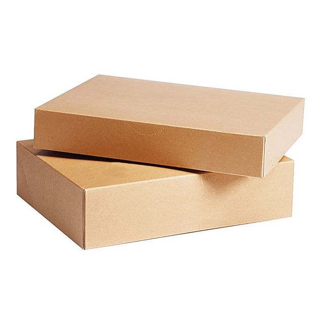 Arkivbox Svensk standard Folio 38x26x8cm brun | Kontorsmaterial - Arkivering och kontorsförvaring - Arkivkartonger och boxar | Kontorsexperten