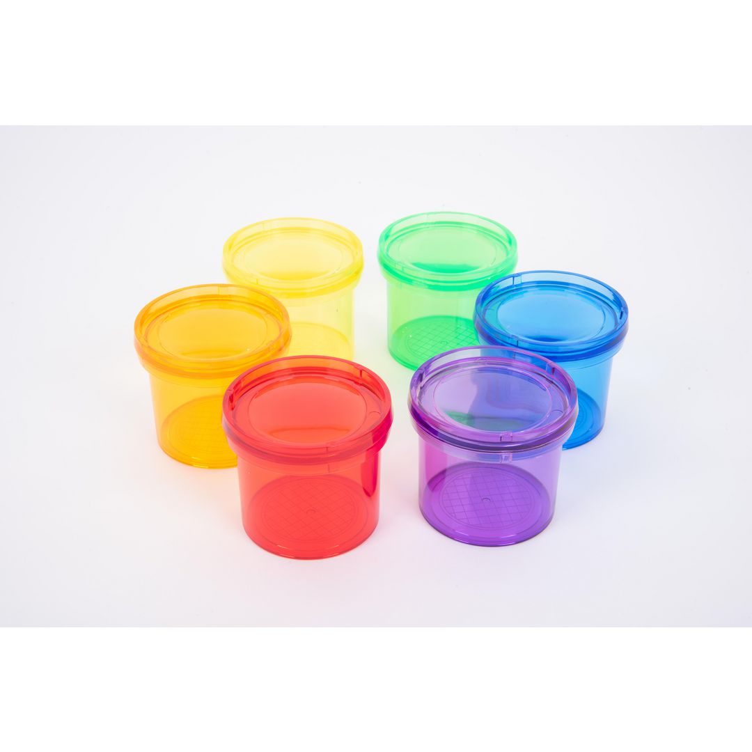 TICKIT Transparent förstoringsglas färgade 6/fp | Skola och förskola - Klassrummet / Lära - Biologi | Kontorsexperten