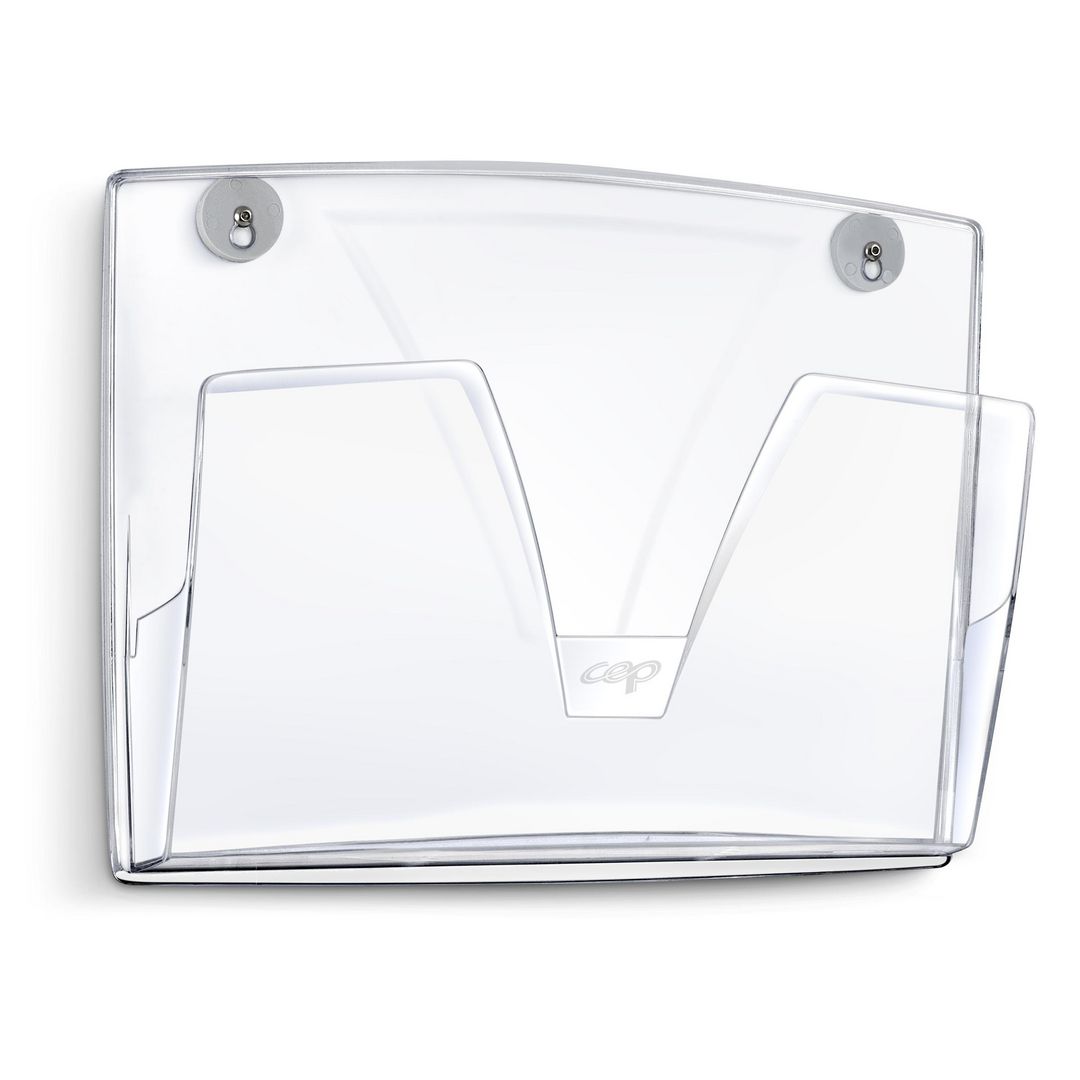 CEP Blankettfack magnetisk 1-fack transparent | Kontorsmaterial - Till skrivbordet - Blankettfack och Boxar | Kontorsexperten