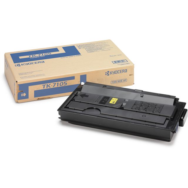 KYOCERA Toner, 7105, svart, 1T02P80NL0 | Toner och bläck - Tonerkassetter - Toner Kyocera | Kontorsexperten