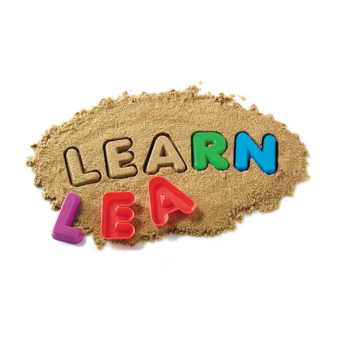 Sandformar Alfabetet 26 delar | Skola och förskola - Lekmaterial - Sandlek och vattenlek | Kontorsexperten