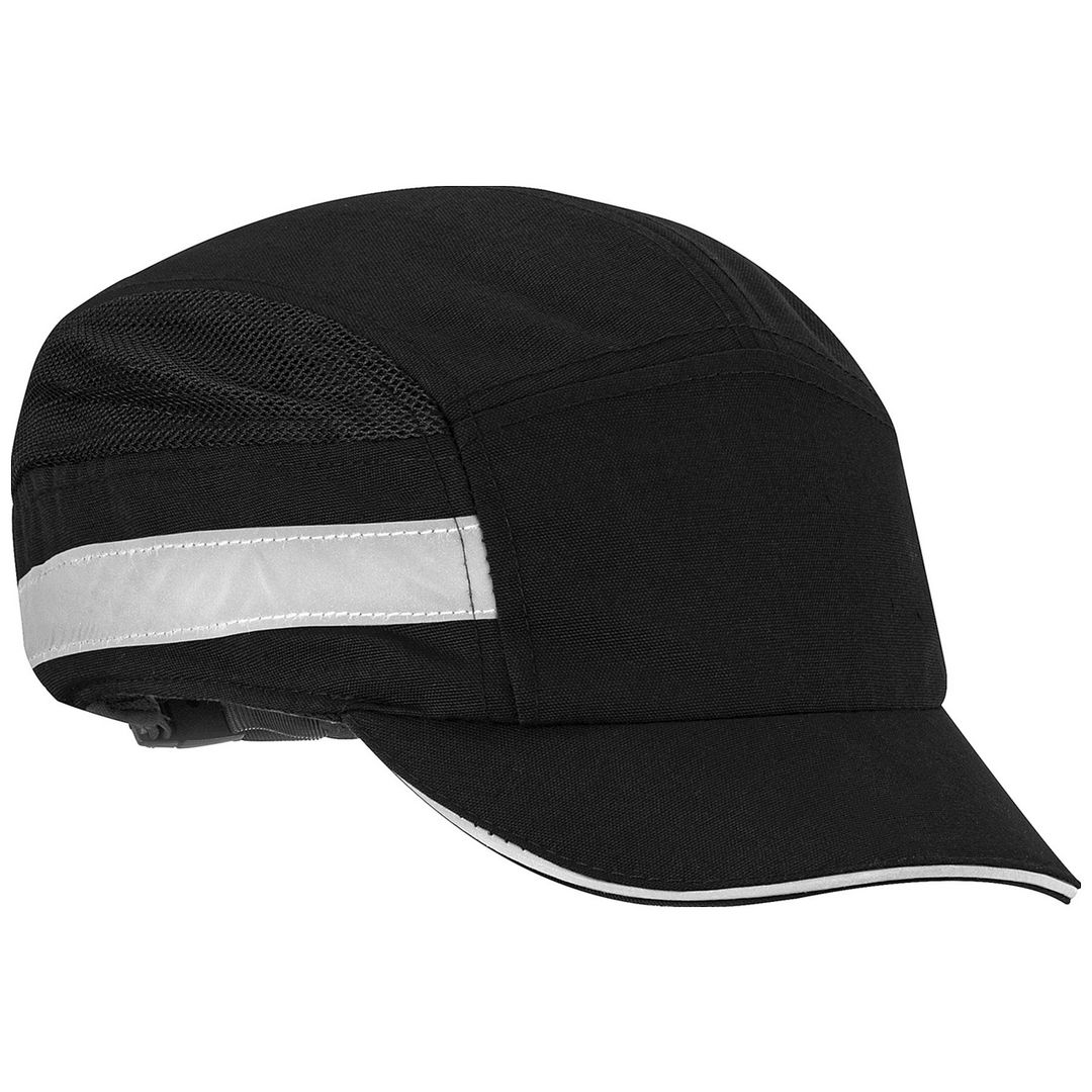 ZEKLER Stötskyddskeps PITCH Svart | Skyddsutrustning - Huvudskydd - Kepsar | Kontorsexperten