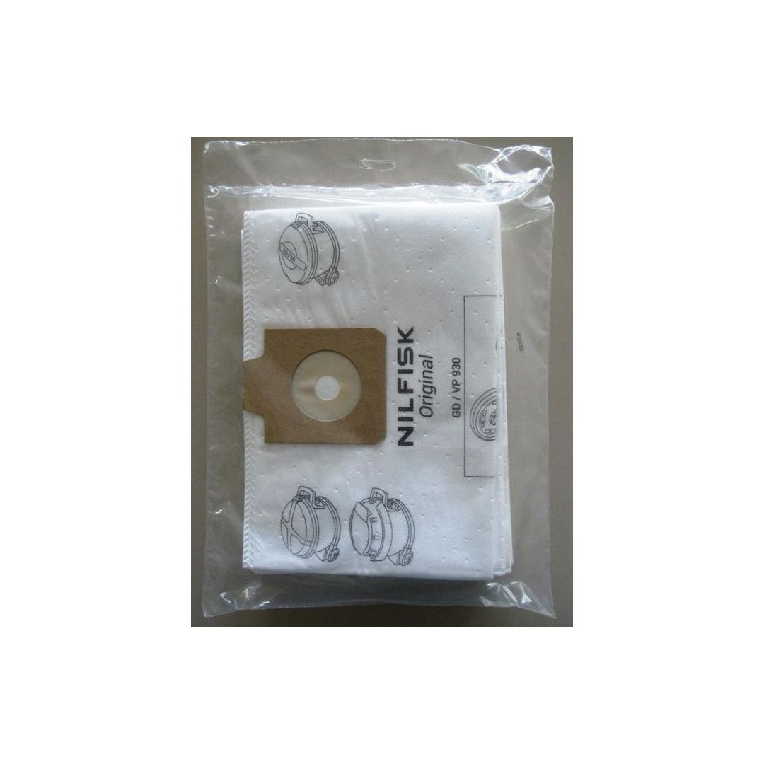NILFISK Dammsugarpåse VP930 5/fp | Städ och hygien - Dammsugare - Dammsugarpåsar | Kontorsexperten