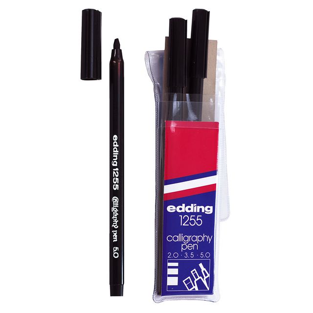 edding Kalligrafiset 3 olika bredder | Kontorsmaterial - Pennor - Kalligrafipennor | Kontorsexperten