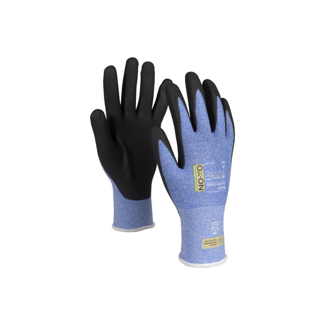 OX-ON Arbetshandske Recycle Supreme 16602 10 | Skyddsutrustning - Skyddshandskar - Montagehandskar | Kontorsexperten