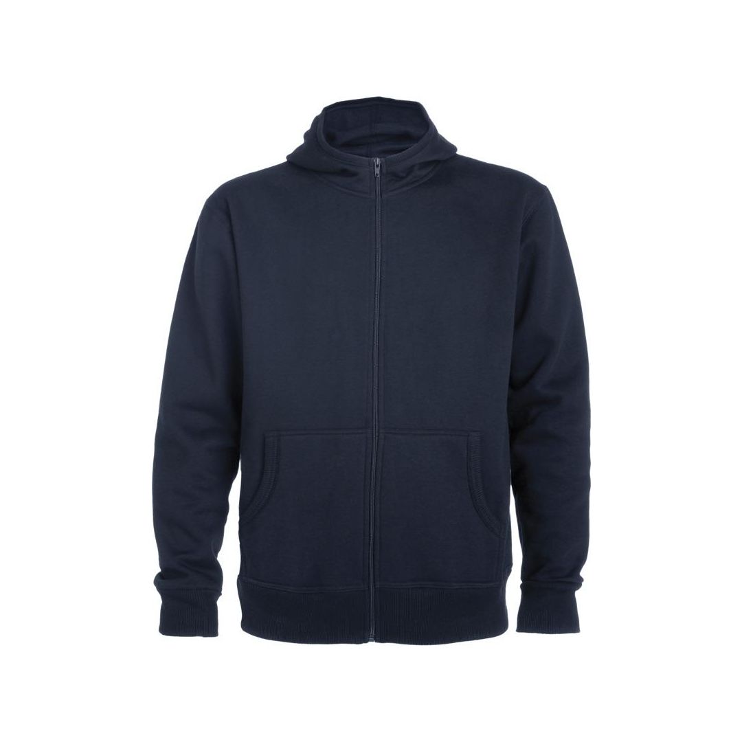 ROLY Hoodie zip Montblanc uni marin XL | Arbetskläder - Arbetströjor - Hoodies och luvtröjor | Kontorsexperten