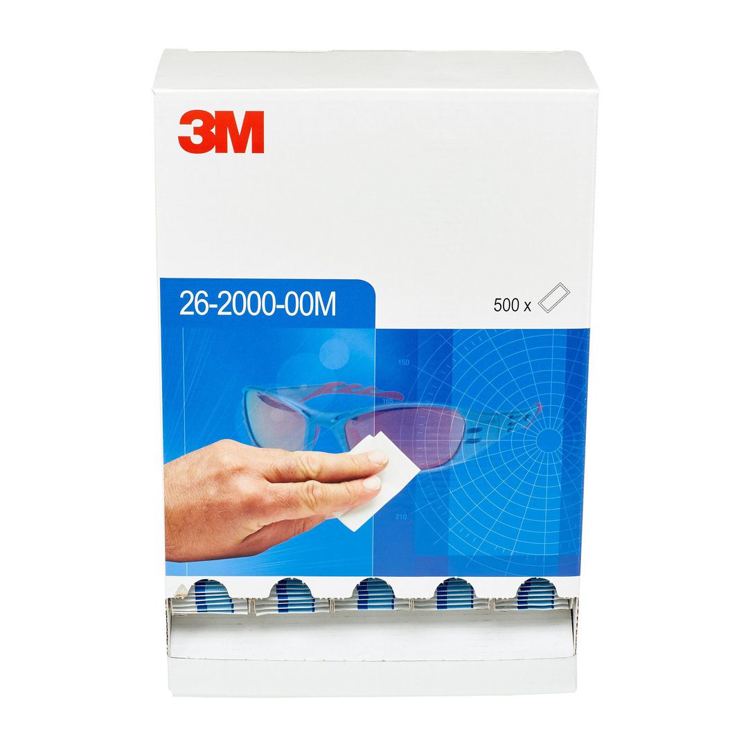 3M Dispenser rengöringsservetter 500/fp | Skyddsutrustning - Ögonskydd - Tillbehör ögonskydd | Kontorsexperten