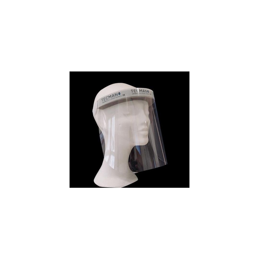 TECMAN Skyddsvisir med skum flergångs | Skyddsutrustning - Ögonskydd - Visir | Kontorsexperten
