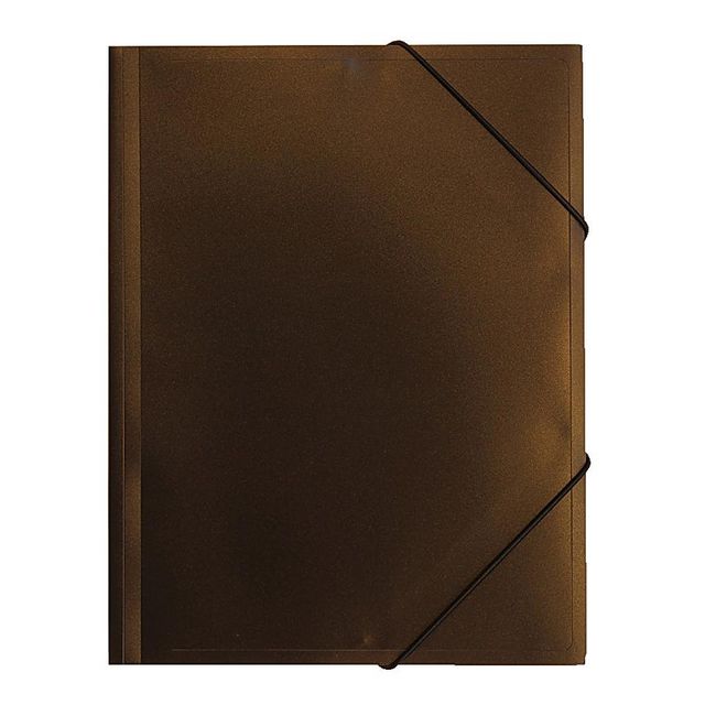 Mapp med elastiska gummiband, 3 flikar, A4, polypropylen, svart | Kontorsmaterial - Mappar och plastfickor - Gummibandsmappar 3-klaff - Plast | Kontorsexperten