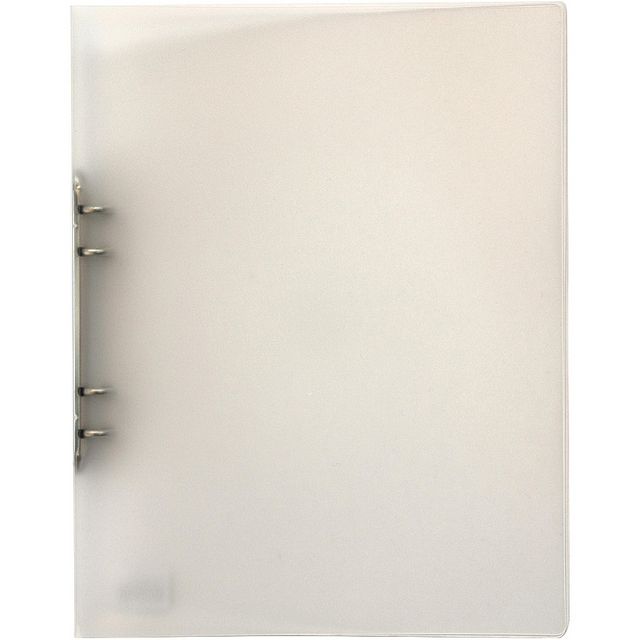 Ringpärm A4 i plast transparent vit | Kontorsmaterial - Pärmar och register - Ringpärmar | Kontorsexperten