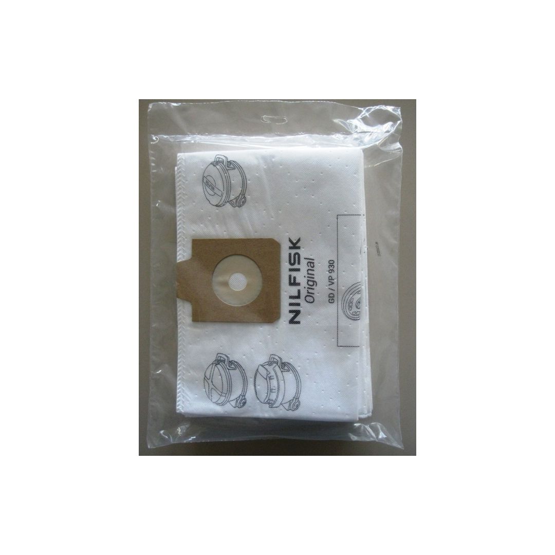 NILFISK Dammsugarpåse VP930/GD930 10/fp | Städ och hygien - Dammsugare - Dammsugarpåsar | Kontorsexperten