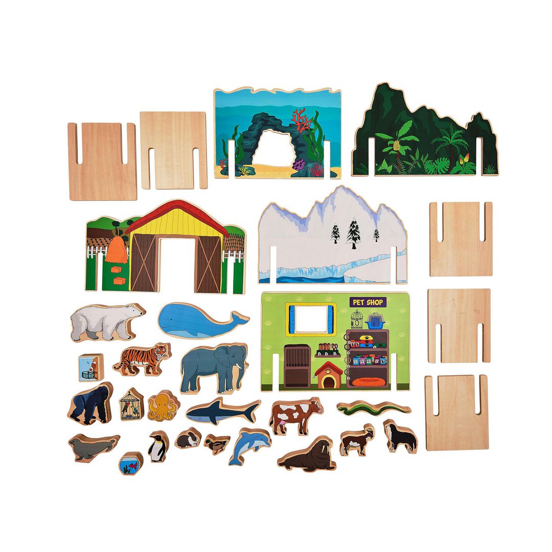 Vilda djur 30/fp | Skola och förskola - Lekmaterial - Lekfigurer - Djur | Kontorsexperten