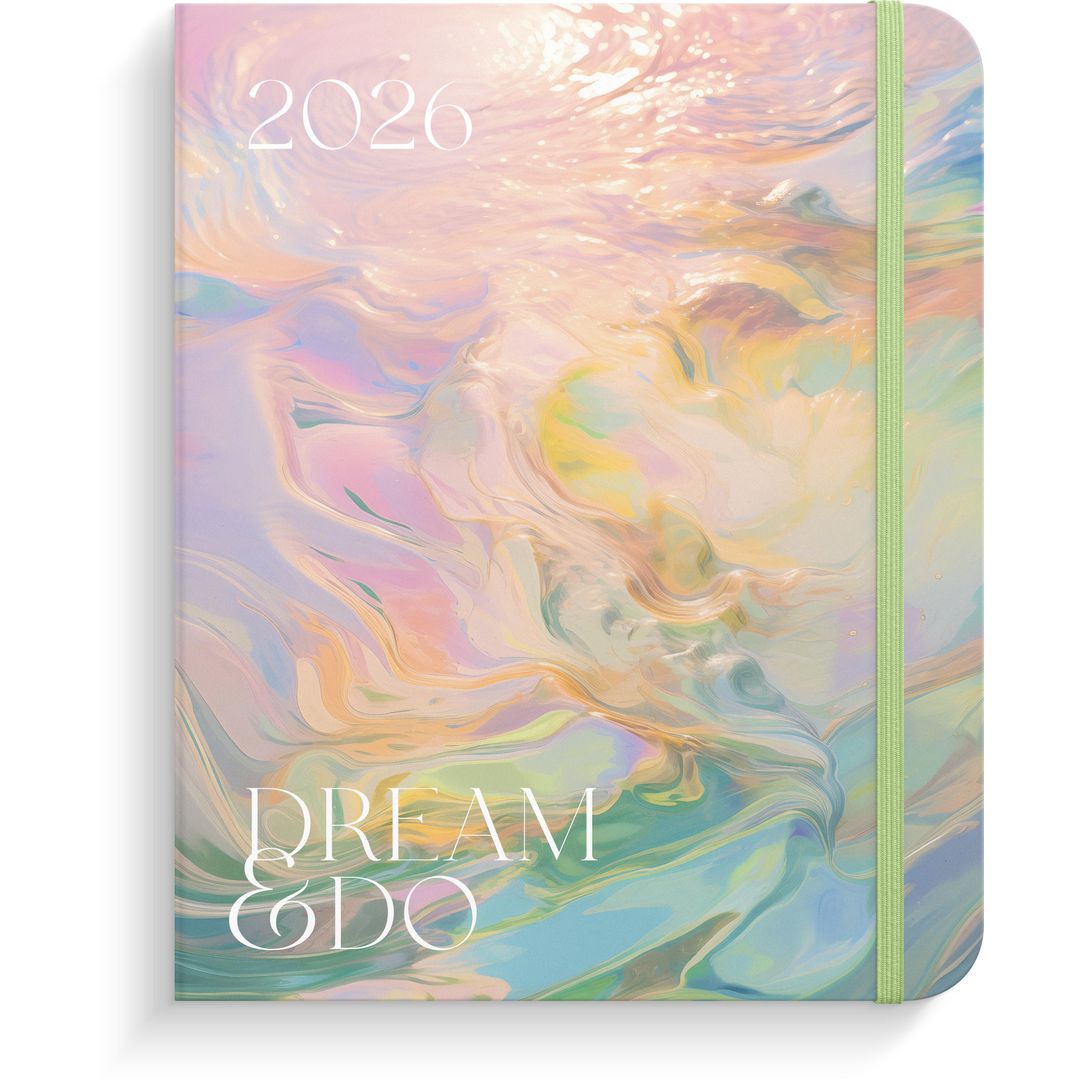 Burde Dream & Do 2026 Swirl | Almanackor och kalendrar - Temakalendrar - Hälsa | Kontorsexperten