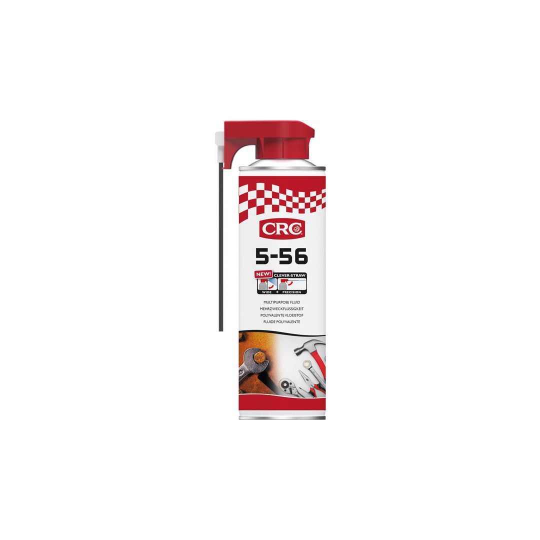 CRC Universalspray 5-56 CRC Clever Straw aerosol 250ml | Skyddsutrustning - Verktyg och underhållsprodukter - Smörj och rengöring | Kontorsexperten