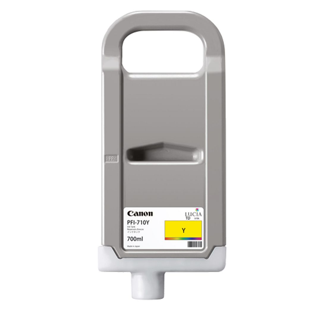 CANON Bläckpatron PFI-710Y Gul | Toner och bläck - Bläckpatroner - Bläckpatroner Canon | Kontorsexperten
