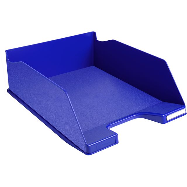 EXACOMPTA Brevkorg Jumbo combo2 blå | Kontorsmaterial - Till skrivbordet - Brevkorgar | Kontorsexperten