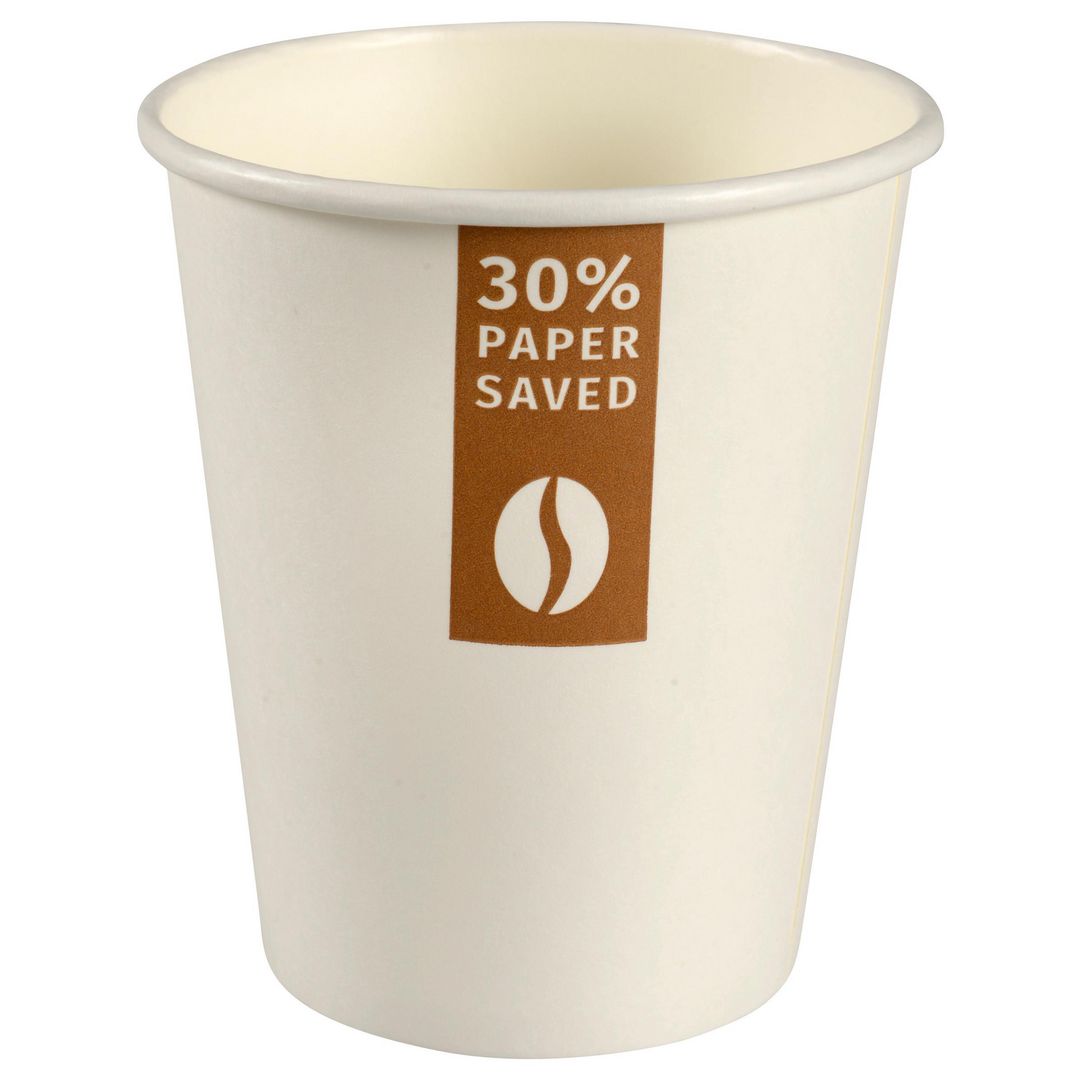 ABENA Pappersbägare Less Is More 24 cl 50/fp | Kök och servering - Engångsartiklar - Pappersbägare | Kontorsexperten