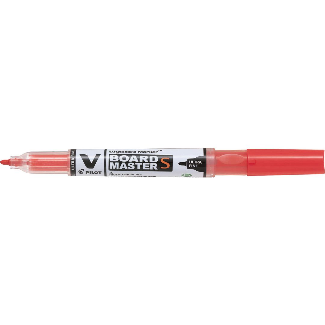 PILOT Whiteboardpenna V Board UF röd | Kontorsmaterial - Pennor - Whiteboardpennor - Rund spets | Kontorsexperten