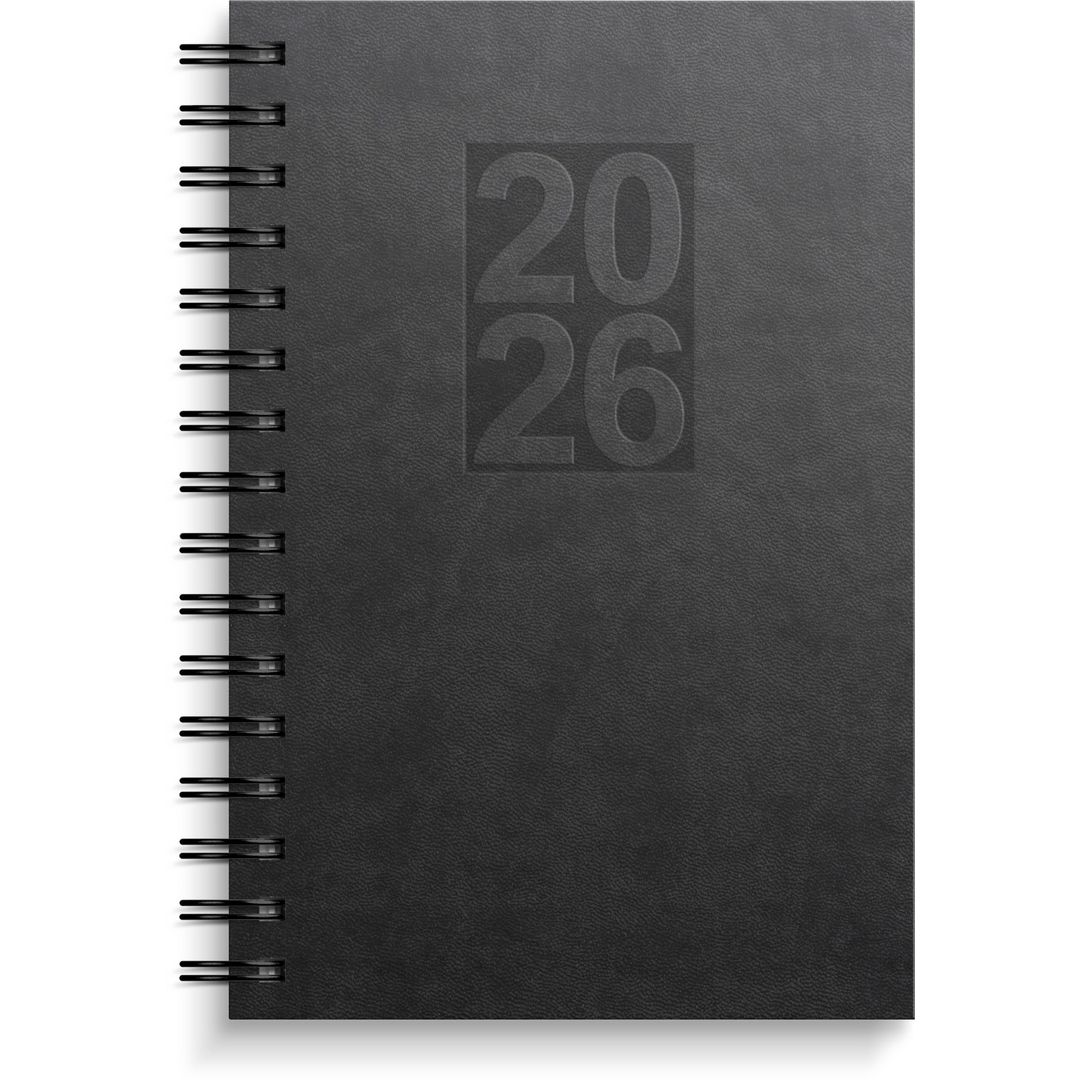 Burde Dagbok Country 2026 svart | Almanackor och kalendrar - Dagböcker - Dagböcker | Kontorsexperten