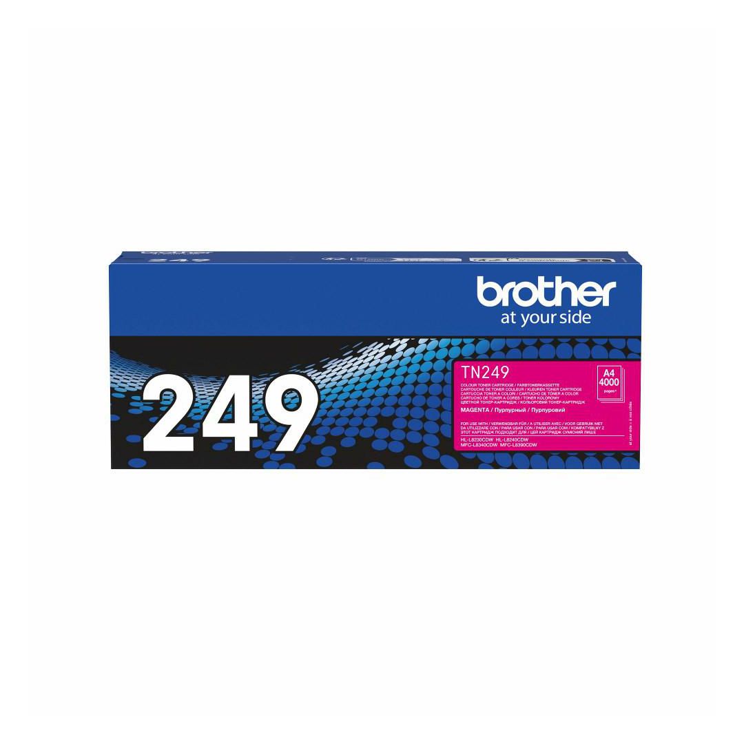 BROTHER Toner TN249M 4K magenta | Toner och bläck - Tonerkassetter - Toner Brother | Kontorsexperten