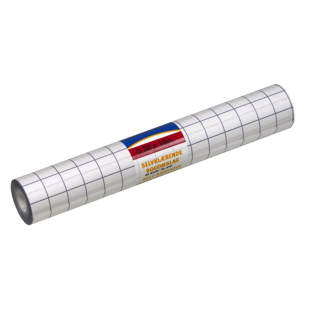 BANTEX Bokplast självhäftande 80 my 30cmx10m blank | Skola och förskola - Förbrukning skola häften - Bokplast | Kontorsexperten