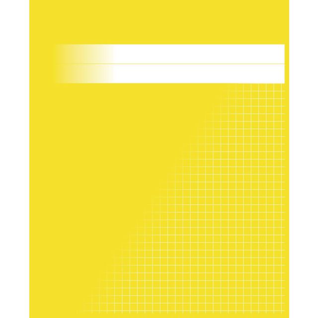 Räknehäfte 17x21cm rutat 5x5mm gul | Skola och förskola - Förbrukning skola häften - Räknehäften | Kontorsexperten