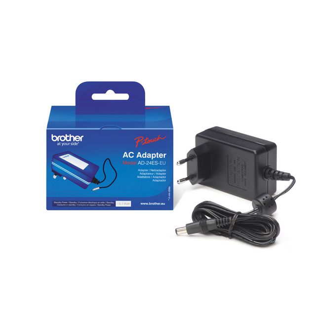 BROTHER Strömadapter, EU, 9 V | Kontorsmaskiner - Etikettskrivare och etiketter - Tillbehör etikettskrivare | Kontorsexperten