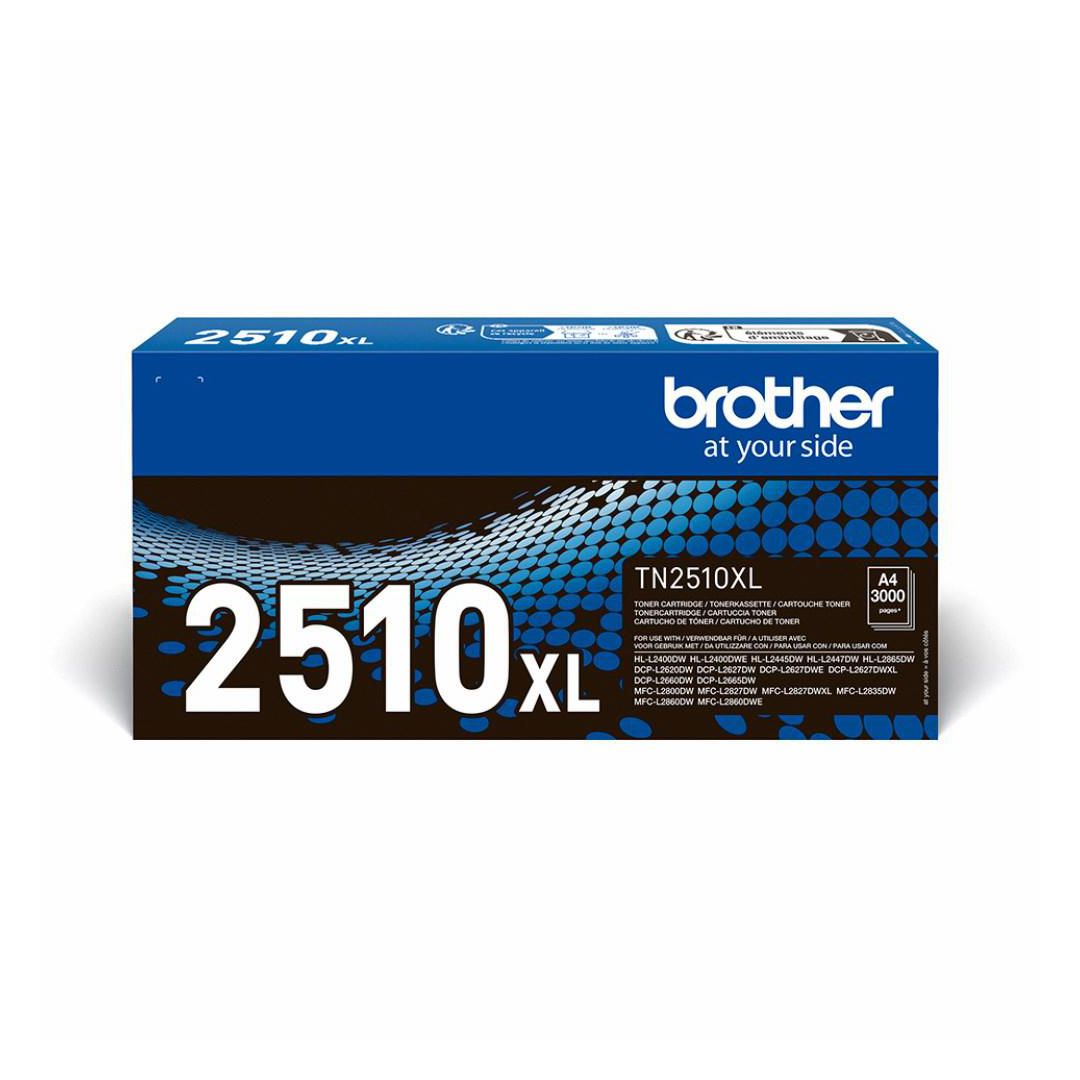 BROTHER Toner TN-2510XL 3K svart | Toner och bläck - Tonerkassetter - Toner Brother | Kontorsexperten