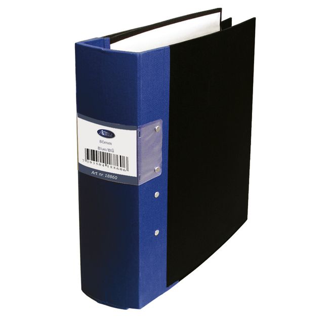 ACTUAL Kontorspärm A4 80mm blå | Kontorsmaterial - Pärmar och register - Träryggspärmar - A4 | Kontorsexperten