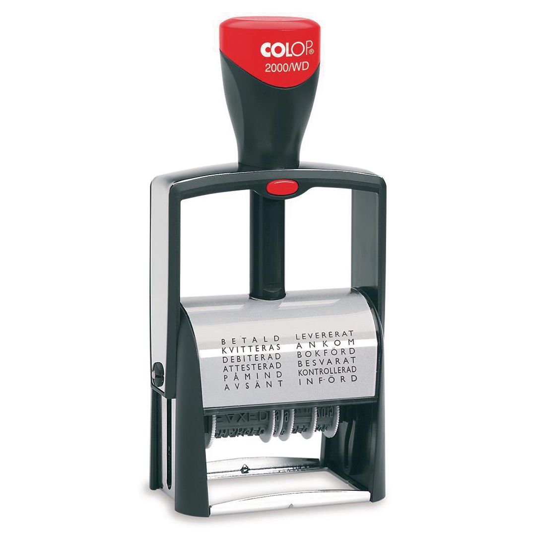COLOP Stämpel datum 2000/WD | Kontorsmaterial - Till skrivbordet - Stämplar | Kontorsexperten
