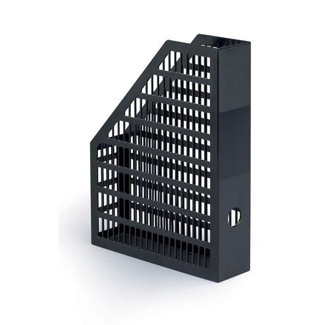 DURABLE Tidskriftssamlare, A4, återvunnen plast, 63 x 305 x 235mm, svart | Kontorsmaterial - Till skrivbordet - Tidskriftssamlare | Kontorsexperten