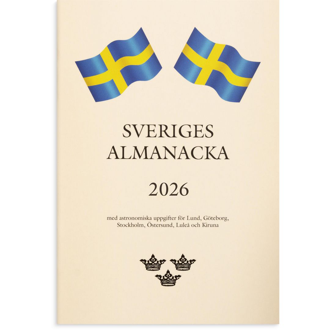 Burde Sveriges Almanacka 2026 | Almanackor och kalendrar - Fickkalendrar - Stora fickkalendrar | Kontorsexperten
