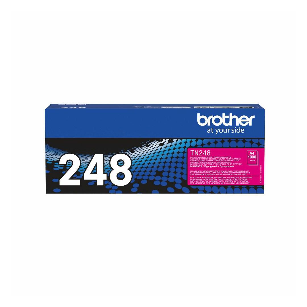 BROTHER Toner TN248M 1K magenta | Toner och bläck - Tonerkassetter - Toner Brother | Kontorsexperten