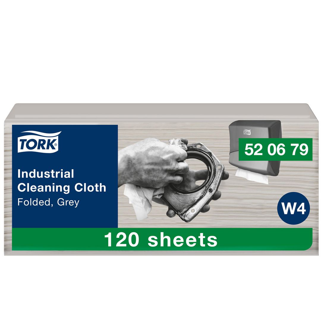 TORK Rengöringsduk W4 flexibel grå 120/fp | Städ och hygien - Städdukar och diskdukar - Städdukar - Alltork | Kontorsexperten