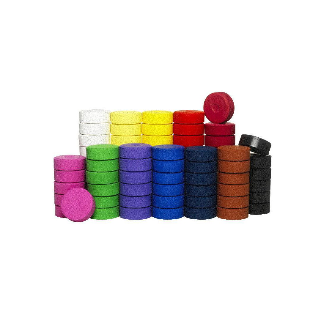 PLAYBOX Färgblock 44 mm, svart 6/fp | Skola och förskola - Målarfärg och tillbehör - Färgblock | Kontorsexperten