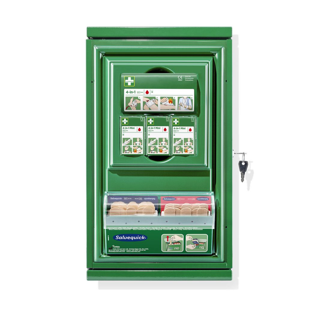 CEDERROTH Första Hjälpen-skåp | Skyddsutrustning - Första Hjälpen - Stationer och tavlor | Kontorsexperten
