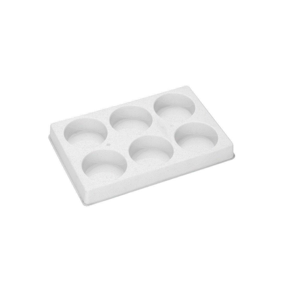 PLAYBOX Palett för 44 mm färgblock 6/fp | Skola och förskola - Målarfärg och tillbehör - Paletter | Kontorsexperten