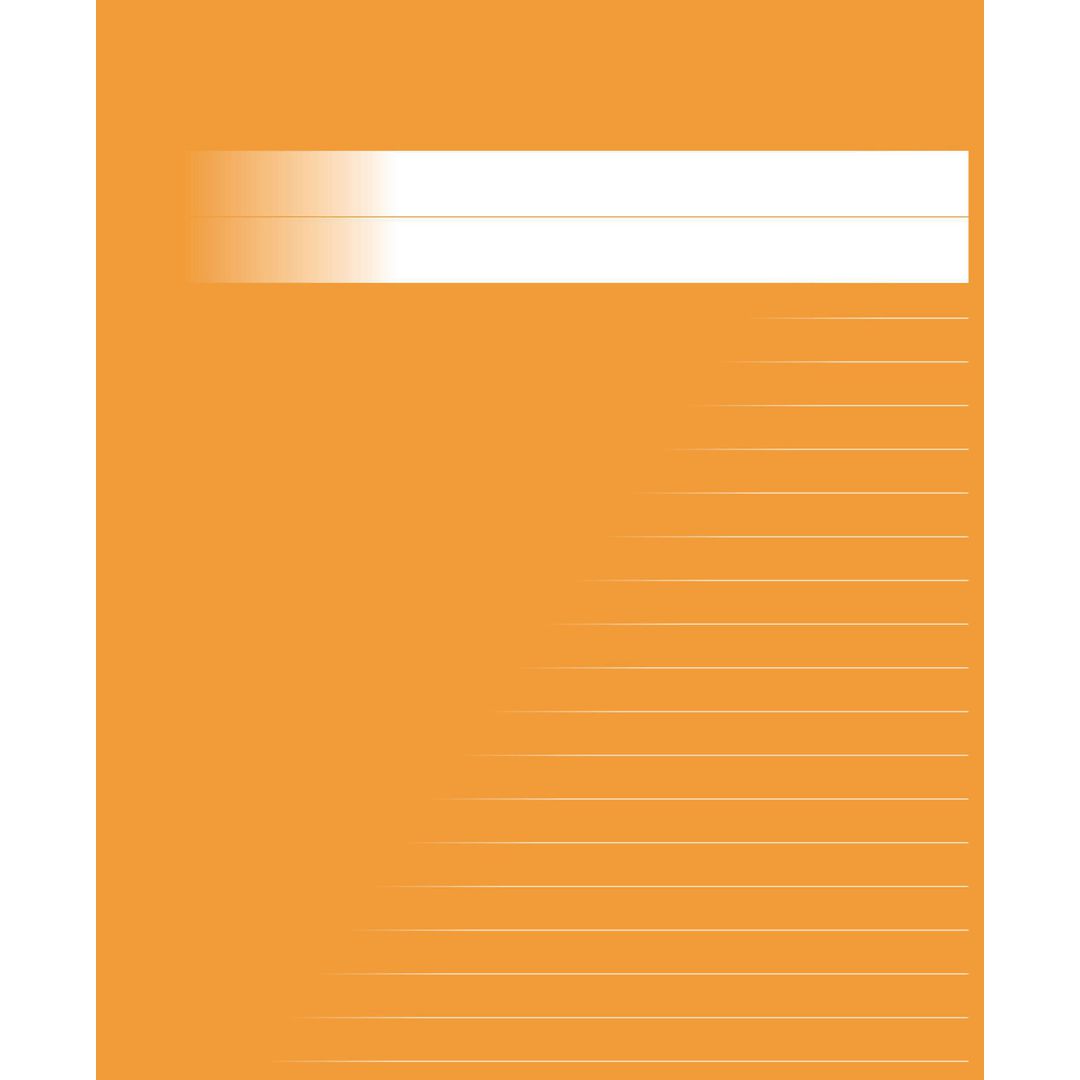Skrivhäfte 17x21cm linj. 8,5mm orange | Skola och förskola - Förbrukning skola häften - Skrivhäften | Kontorsexperten