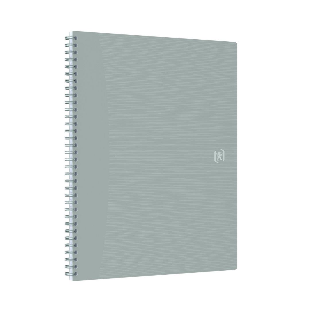 OXFORD Kollegieblock Origins A4+ linjerat grå | Kontorsmaterial - Block och anteckningsböcker - Kollegieblock | Kontorsexperten