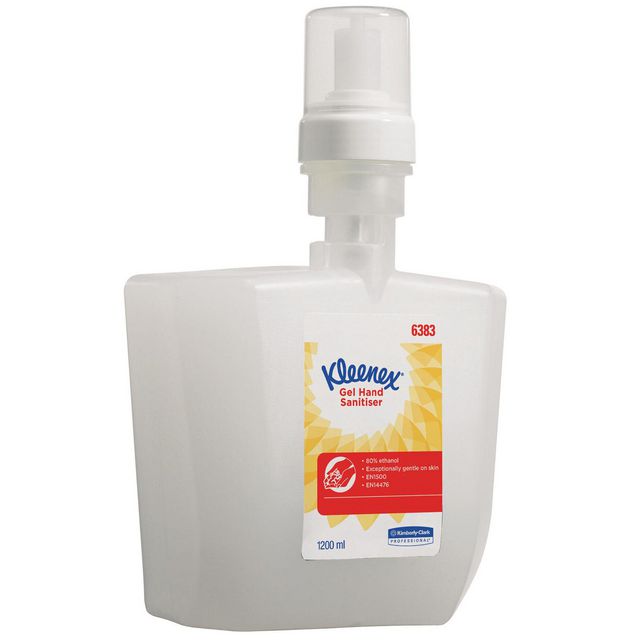 KLEENEX Handdesinfektion Gel 1,2L | Städ och hygien - Desinfektionsmedel - Systemhanddesinfektion | Kontorsexperten