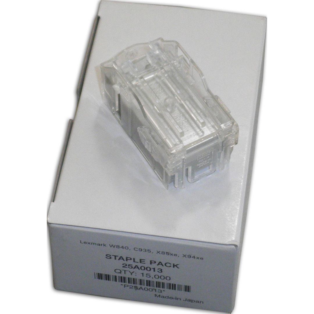 LEXMARK Häftklammerkassett 25A0013 3/fp | Toner och bläck - Skrivarklämmar - Skrivarklämmar HP | Kontorsexperten