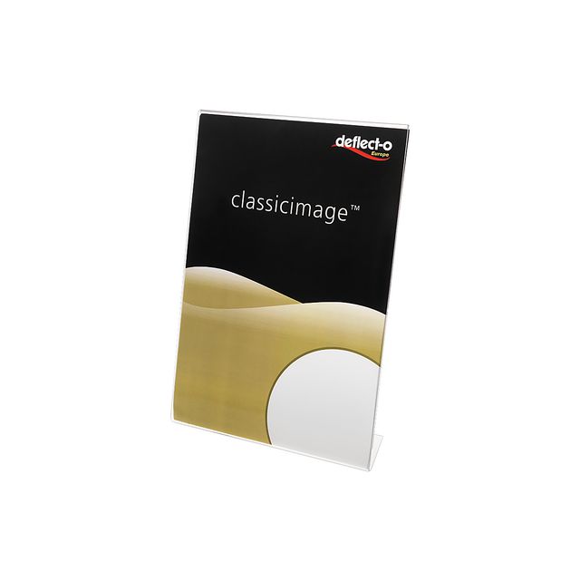 DEFLECTO Informationsställ A4 lutande 12/fp | Kontorsmöbler och inredning - Tavlor ställ och ramar - Informationsställ | Kontorsexperten