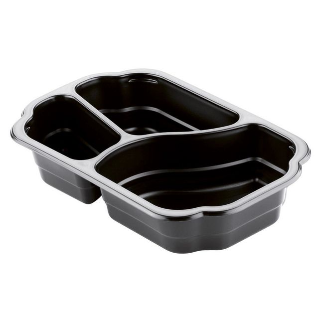 DUNI Matlåda PP 3-fack 250x159x48ml 246/fp | Kök och servering - Engångsartiklar - Take Away | Kontorsexperten