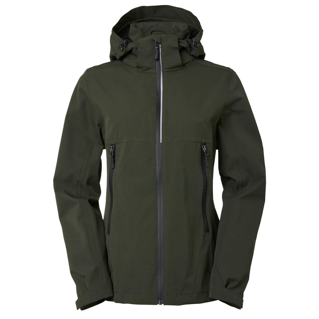 SOUTH WEST Jacka Disa dam mörk olivgrön M | Arbetskläder - Arbetsjackor - Skal- och funktionsjackor | Kontorsexperten
