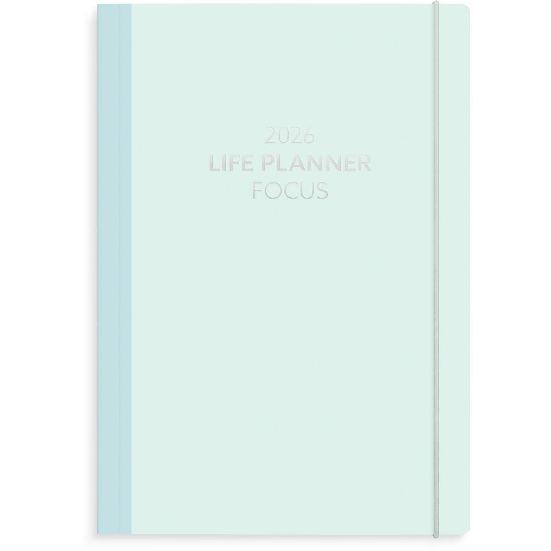 Burde Life Planner Focus 2026 | Almanackor och kalendrar - Temakalendrar - Produktivitet | Kontorsexperten
